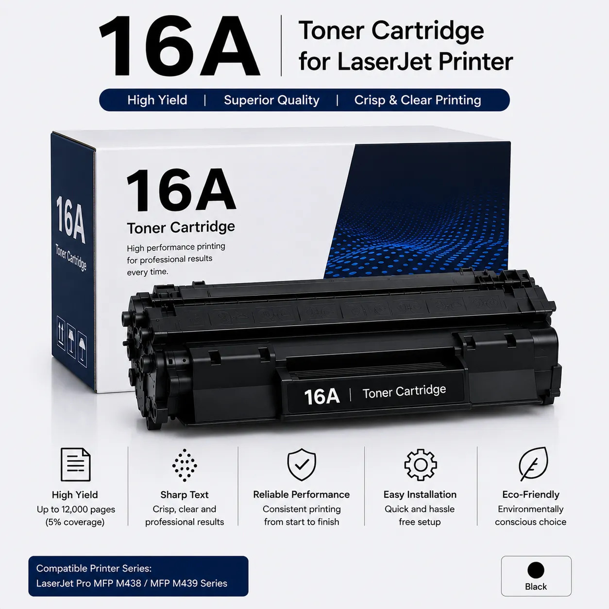 CARTRIDGE TONER 16A COMPATIBLE