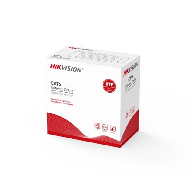 HIKVISION CAT 6 DS-1LN6UZC0 SOLID COPPER