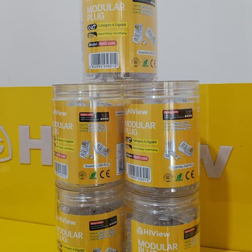 HIVIEW RJ45 CAT 6(100PCS)