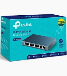 TPLINK SWITCH 8 PORT GIGABIT TL-SG108
