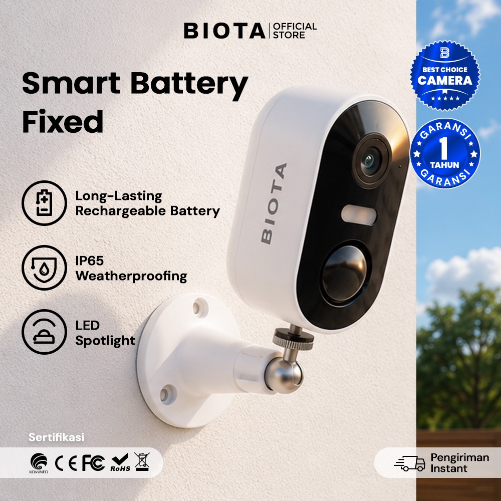 BIOTA SMART BATERAI FIXED