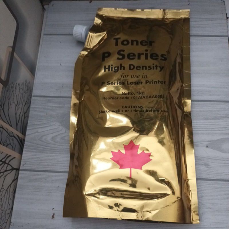 BUBUK TONER P-SERIES BUNGKUS EMAS 1KG