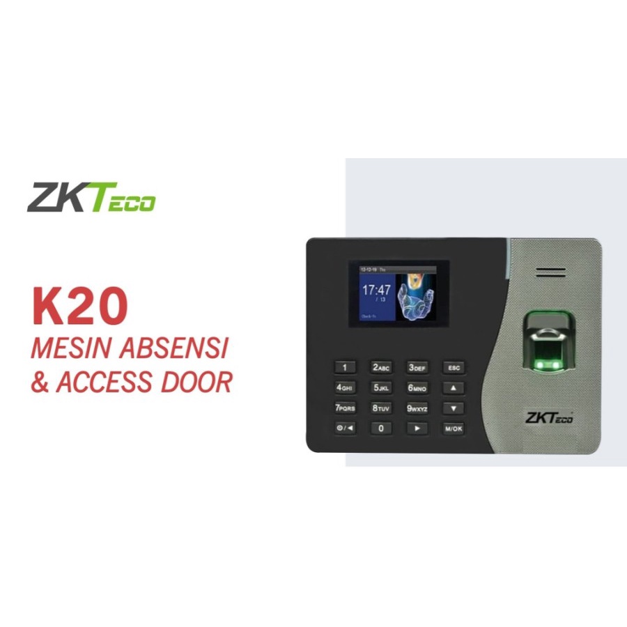 ABSENSI ZKTECO K20