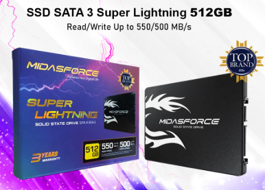 SSD 512 GB MIDASFORCE