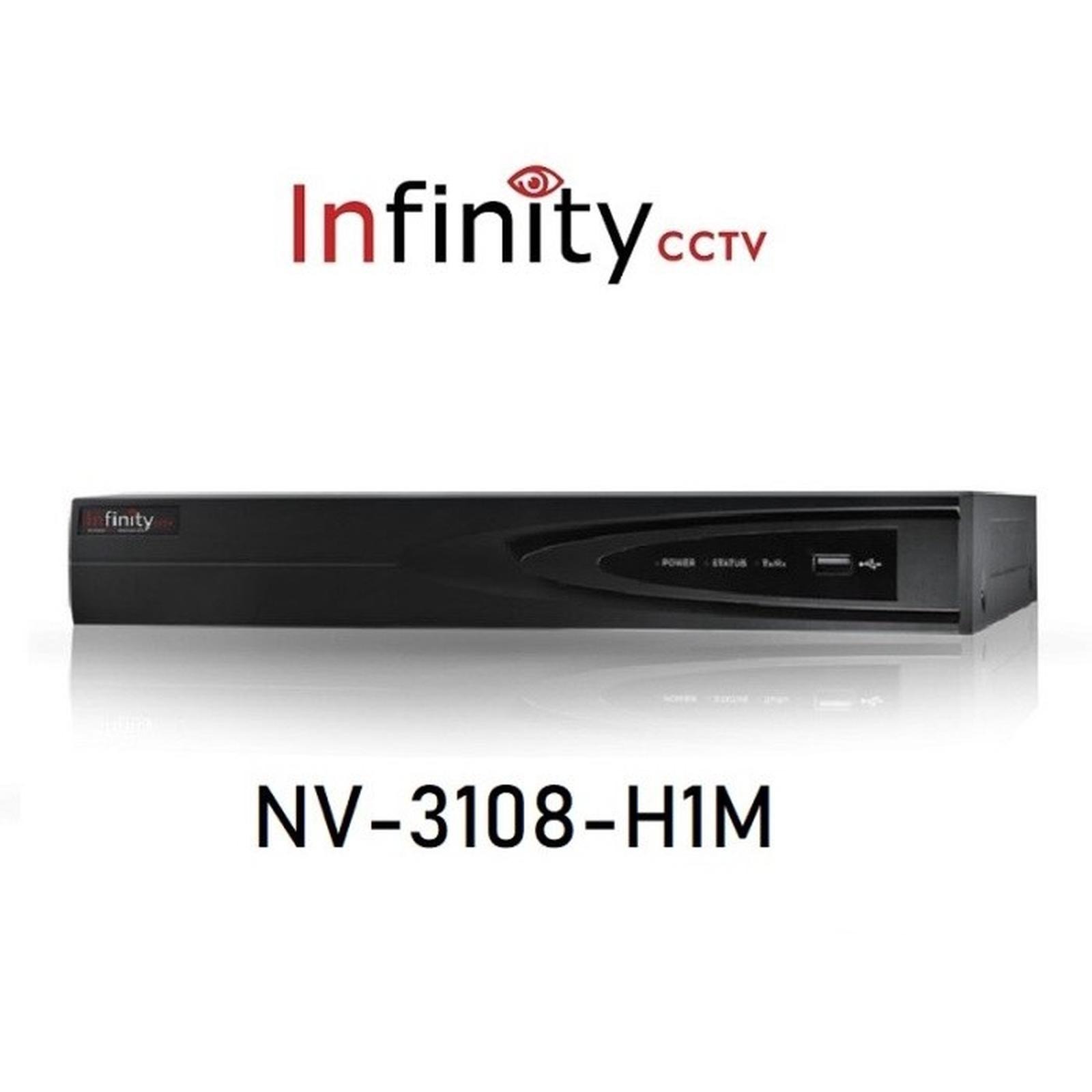 NVR INFINITY 8 CHANNEL NV-3108-H1M